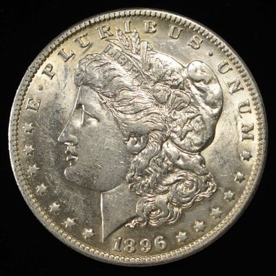 Sale Photo Thumbnail #225: 1896-O MORGAN DOLLAR CH AU