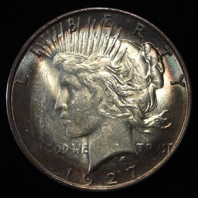 Sale Photo Thumbnail #252: 1927-D PEACE DOLLAR BU