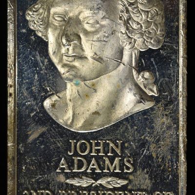 Sale Photo Thumbnail #423: JOHN ADAMS 5000 GRAINS 92.5% SILVER BAR