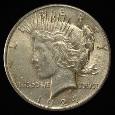 Sale Photo Thumbnail #95: 1924 PEACE DOLLAR