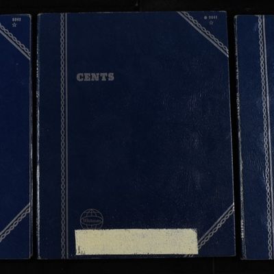 Sale Photo Thumbnail #332: (3) LINCOLN CENT ALBUMS