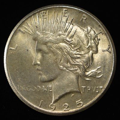 Sale Photo Thumbnail #249: 1925-S PEACE DOLLAR CH BU