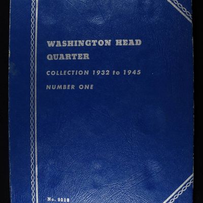 Sale Photo Thumbnail #334: WASHINGTON QUARTER WHITMAN ALBUM