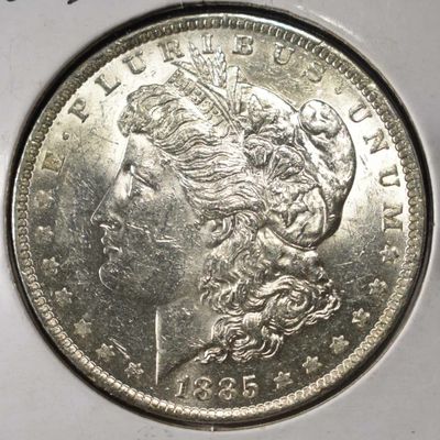 Sale Photo Thumbnail #74: 1885-O MORGAN DOLLAR BU