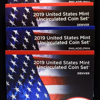 Sale Photo Thumbnail #281: (2) 2019 MINT SETS