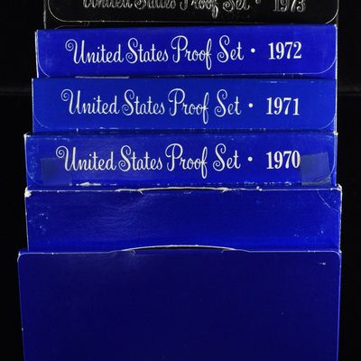 Sale Photo Thumbnail #282: 1968-1974 PROOF SETS
