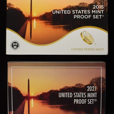 Sale Photo Thumbnail #310: 2015 & 2021 PROOF SETS