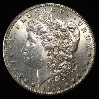 Sale Photo Thumbnail #232: 1899-S MORGAN DOLLAR BU