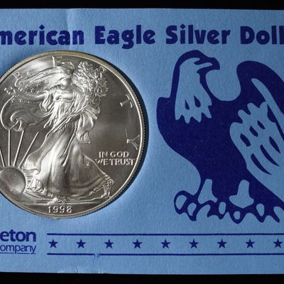Sale Photo Thumbnail #108: 1998 AMERICAN SILVER EAGLE