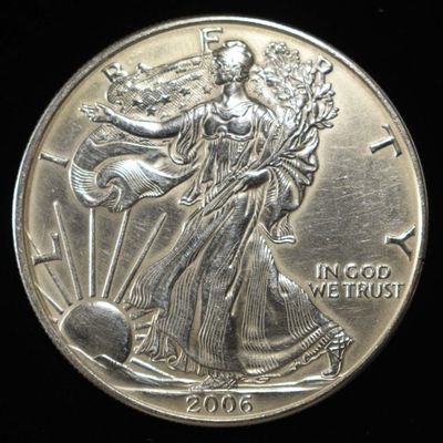 Sale Photo Thumbnail #114: 2006 AMERICAN SILVER EAGLE