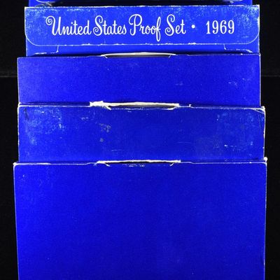Sale Photo Thumbnail #283: 1970 & (2) 1968-69 PROOF SETS