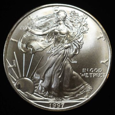 Sale Photo Thumbnail #107: 1997 AMERICAN SILVER EAGLE