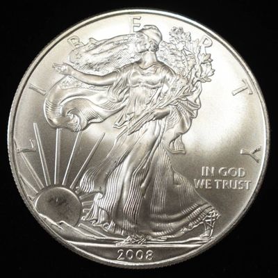 Sale Photo Thumbnail #115: 2008 AMERICAN SILVER EAGLE