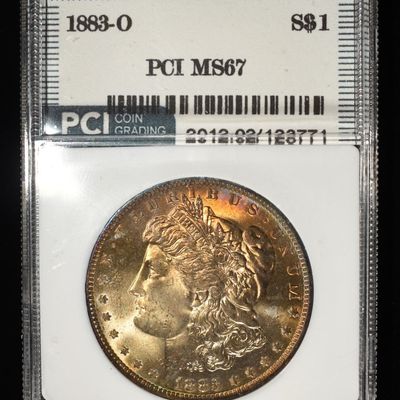 Sale Photo Thumbnail #196: 1883-O  MORGAN DOLLAR PCI SUPERB GEM BU