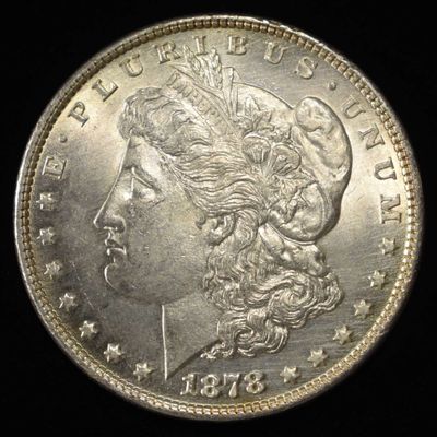 Sale Photo Thumbnail #183: 1878 7TF REV 79 MORGAN DOLLAR CH BU