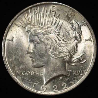 Sale Photo Thumbnail #374: 1922 PEACE DOLLAR BU