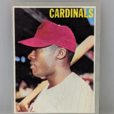 Sale Photo Thumbnail #377: 1970 Topps Rich Allen baseball card #320, featuring the St. Louis Cardinals first baseman with classic gray borders.