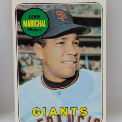 Sale Photo Thumbnail #633: Vintage 1973 Topps Juan Marichal San Francisco Giants baseball card #320.