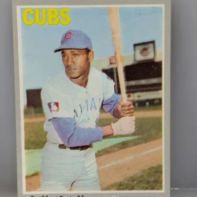 Sale Photo Thumbnail #454: 1969 Topps #440 Billy Williams Chicago Cubs baseball card in well-preserved vintage condition.