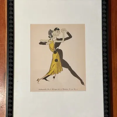 Roger Chastel “Le Bon Ton” Print / Lithograph (13 x 17)