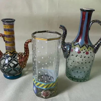 Makenzie Childs Hand Painted Treasures 