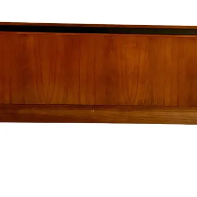 Sale Photo Thumbnail #34: Mid-Century Modern Walnut Full Headboard by Merton Gershun for Dillingham "Esprit"