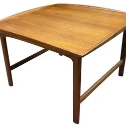 Sale Photo Thumbnail #22: Mid-Century Modern Teak "Frisco" Side / Coffee Table by Folke Ohlsson for DUX Sweden, c. 1960s