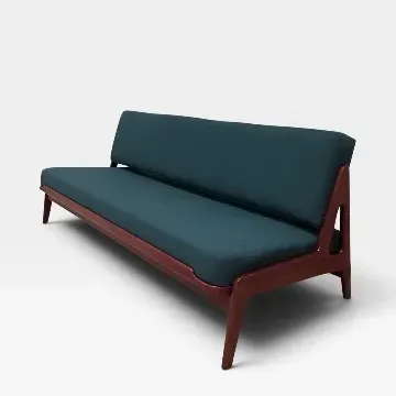 Sale Photo Thumbnail #36: Mid-Century Modern Teak Sofa & Daybed by Arne Wahl Iversen for Komfort, 1960s