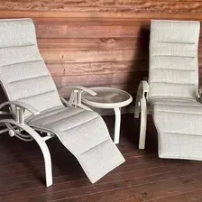 Sale Photo Thumbnail #16: Two Vintage Homecrest Chairs & Table