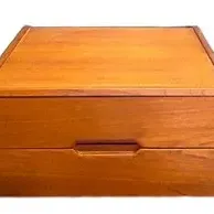 Sale Photo Thumbnail #20: Kai Kristiansen for Aksel Kjersgaard Teak 2-Drawer Table or Dresser Top Chest - Model 32
