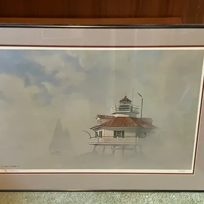 Signed John M. Barber Print 406/500 