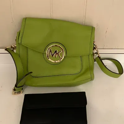 Michael Kors Purse and La Garde by Rolfs Black Wallet 