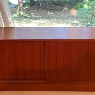 MCM Sliding Door Credenza