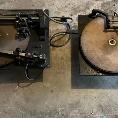 (For Parts or Repair) Vintage Fairchild Disc Recorders and Transcription Turntables