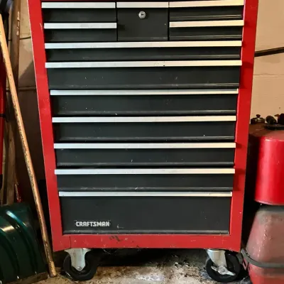 Craftsman Tool Chest with Contents (Vise Not Included)