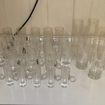 Lenox Crystal Hand Blown Loop Handle Barware Glasses (3 Sizes)