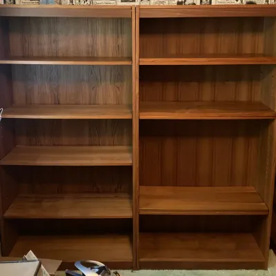 2 (Domino Mobler?) MCM Danish Bookcases 