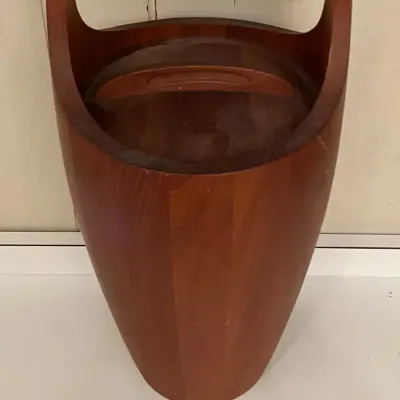 "Congo" MCM Teak Ice Bucket by Jens Quistgaard for Dansk Designs