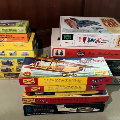 Assortment of Model Kits 