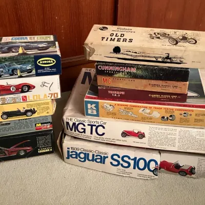 Mixed Scale Car Model Kits 