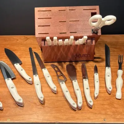 Cutco Knives & Block 
