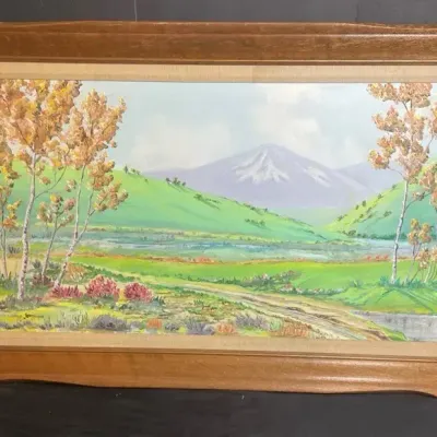 Oil Painting By R Swihart 1963