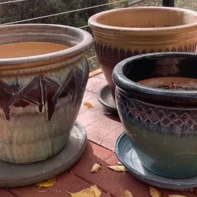 Outdoor Ceramic Decorative Planters
