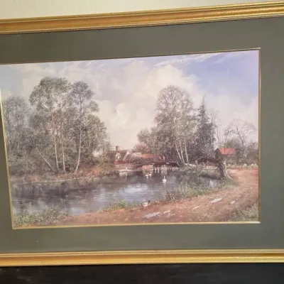 Old Cottage By Clive Madgwick 