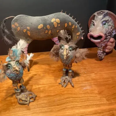 Unique Ceramic Artwork 