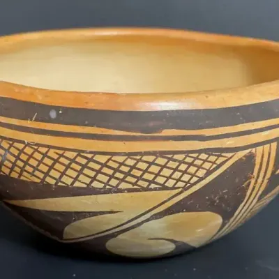 Vintage Hopi Pottery Bowl
