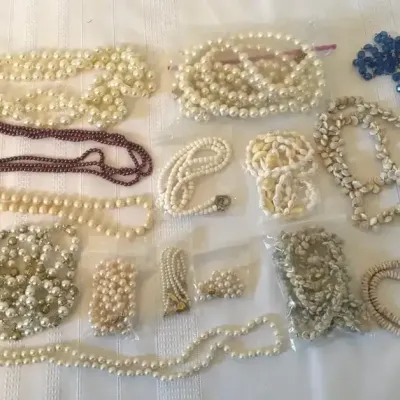 Pearls, Cowrie & Puka Shells