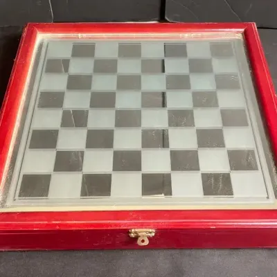 Glass Chess Set