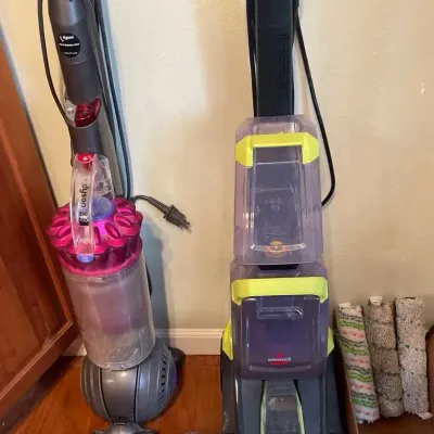 Dyson DC40 and Bissell Turbo Clean