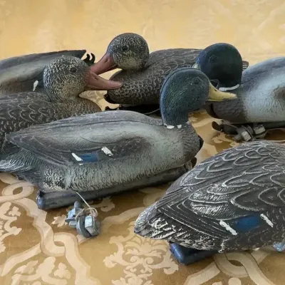 Lot Of Vintage Duck Decoys